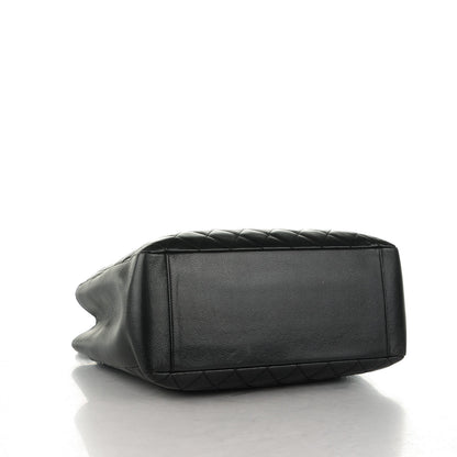 Chanel Caviar Quilted Grand Shopping Tote GST Black 4 of 7