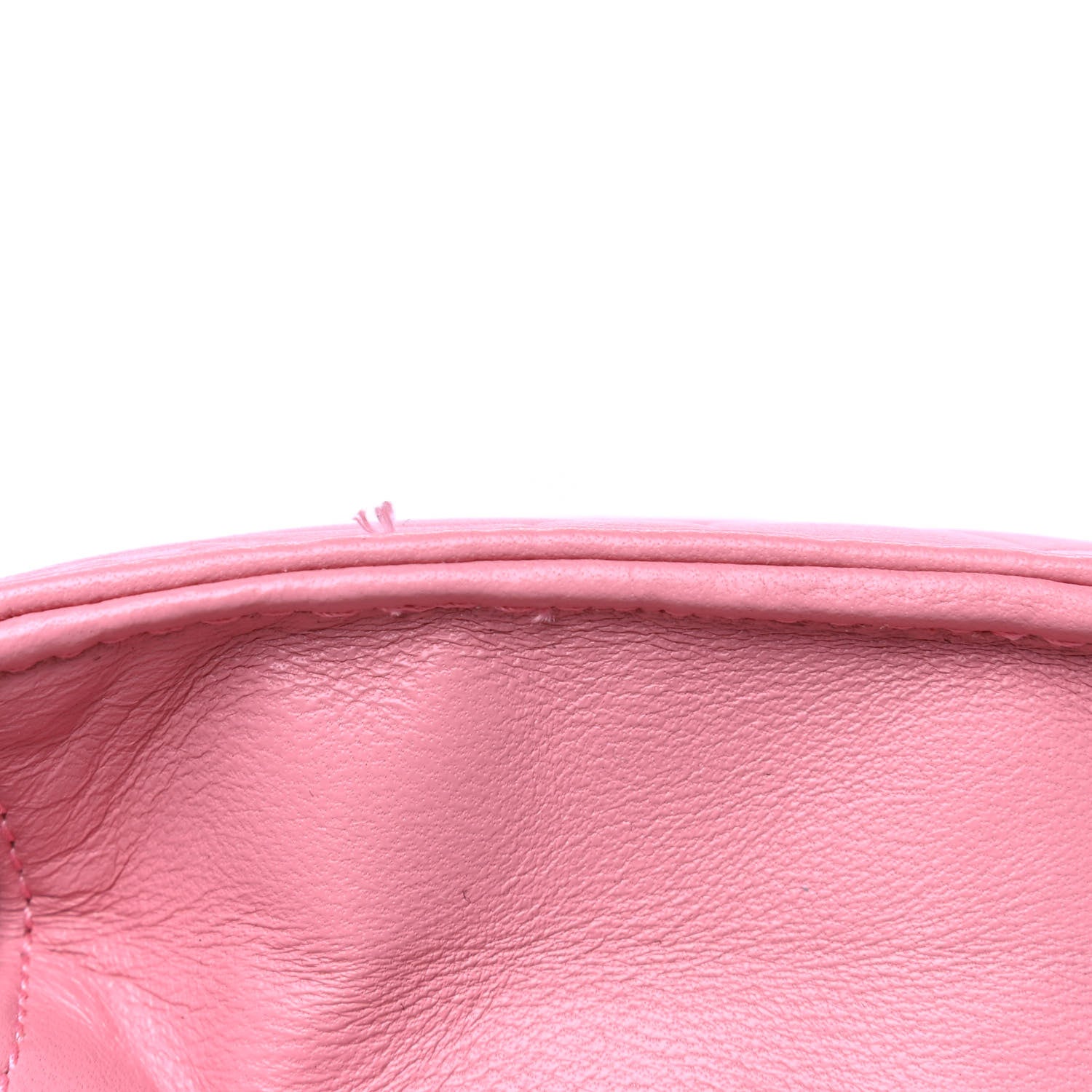 Chanel Lambskin Camellia Embossed Wallet On Chain WOC Pink 5 of 6