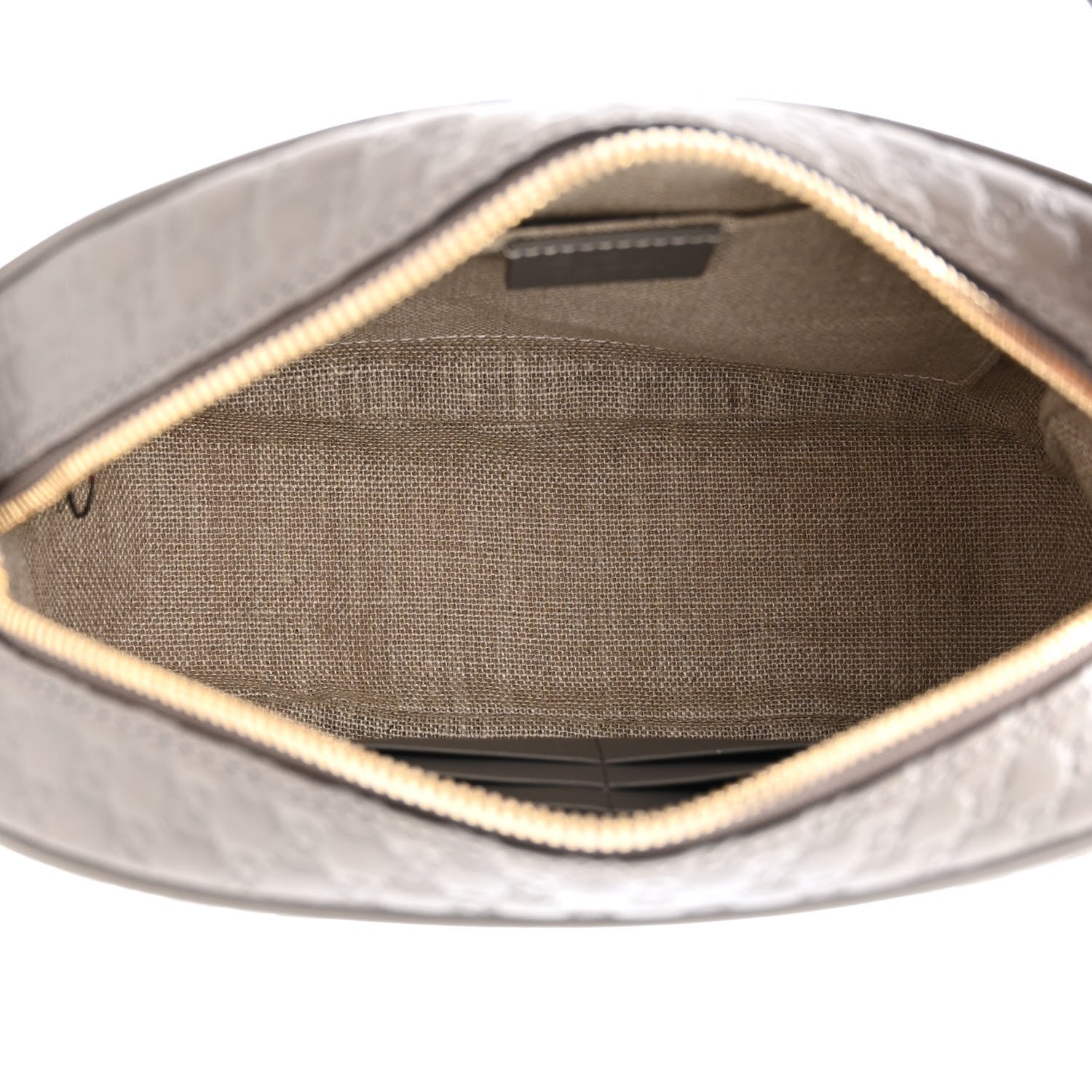 Gucci Microguccissima Mini Bree Messenger Bag Grey 5 of 11