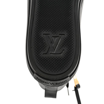 Louis Vuitton Calfskin Monogram Stellar Sneaker Boots 39 Black White 9 of 10