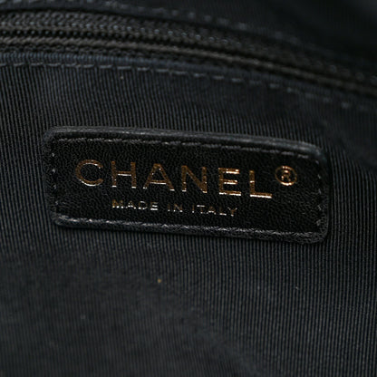 Chanel Calfskin Quilted Large Chain Me Hobo Black 7 of 11