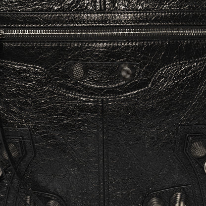 Balenciaga Agneau Arena Medium Le Cagole Carry All Bag Black 8 of 10