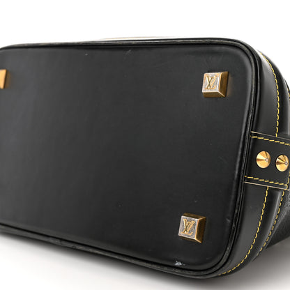 Louis Vuitton Suhali Lockit MM Black 9 of 22
