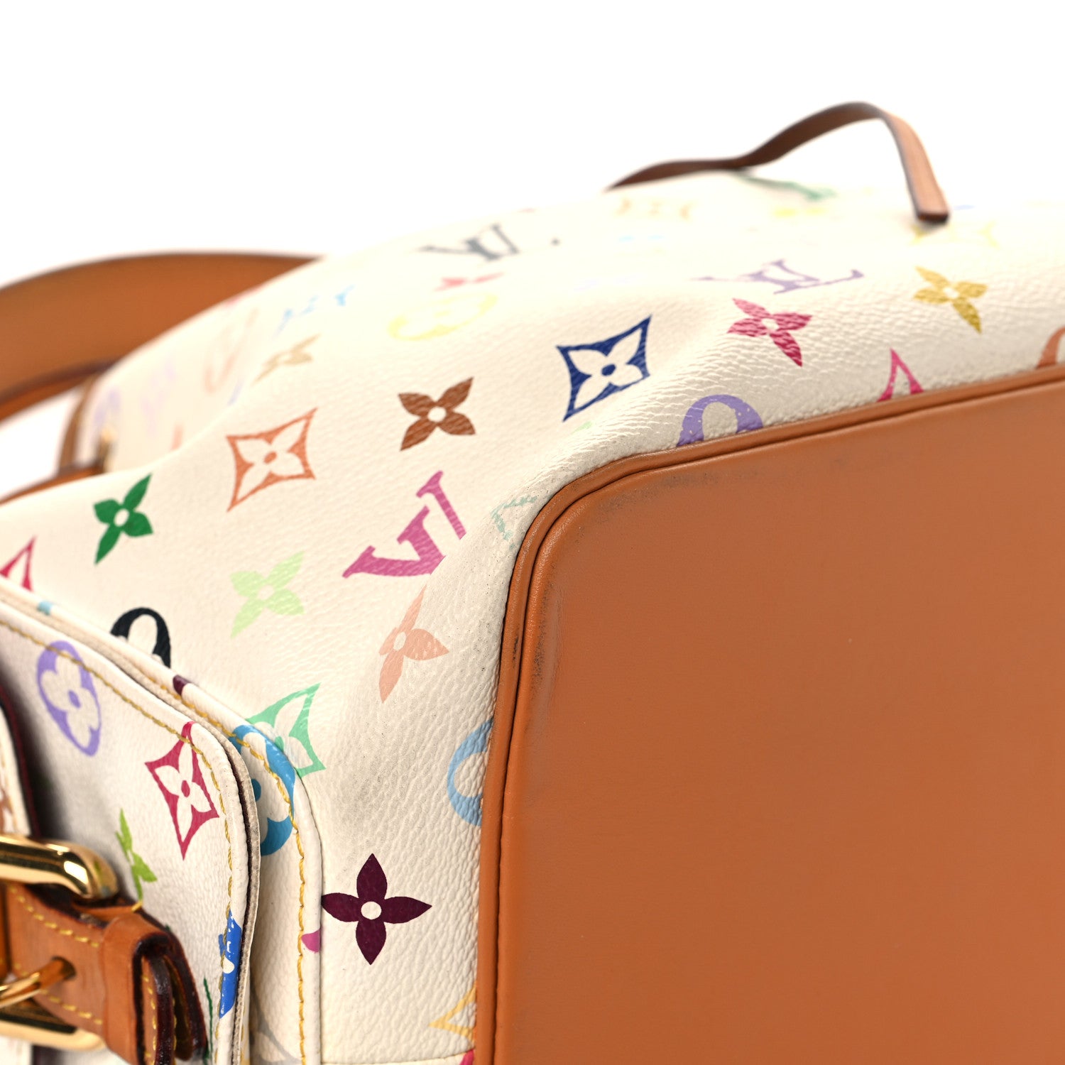 Louis Vuitton Monogram Multicolor Petit Noe White 8 of 14
