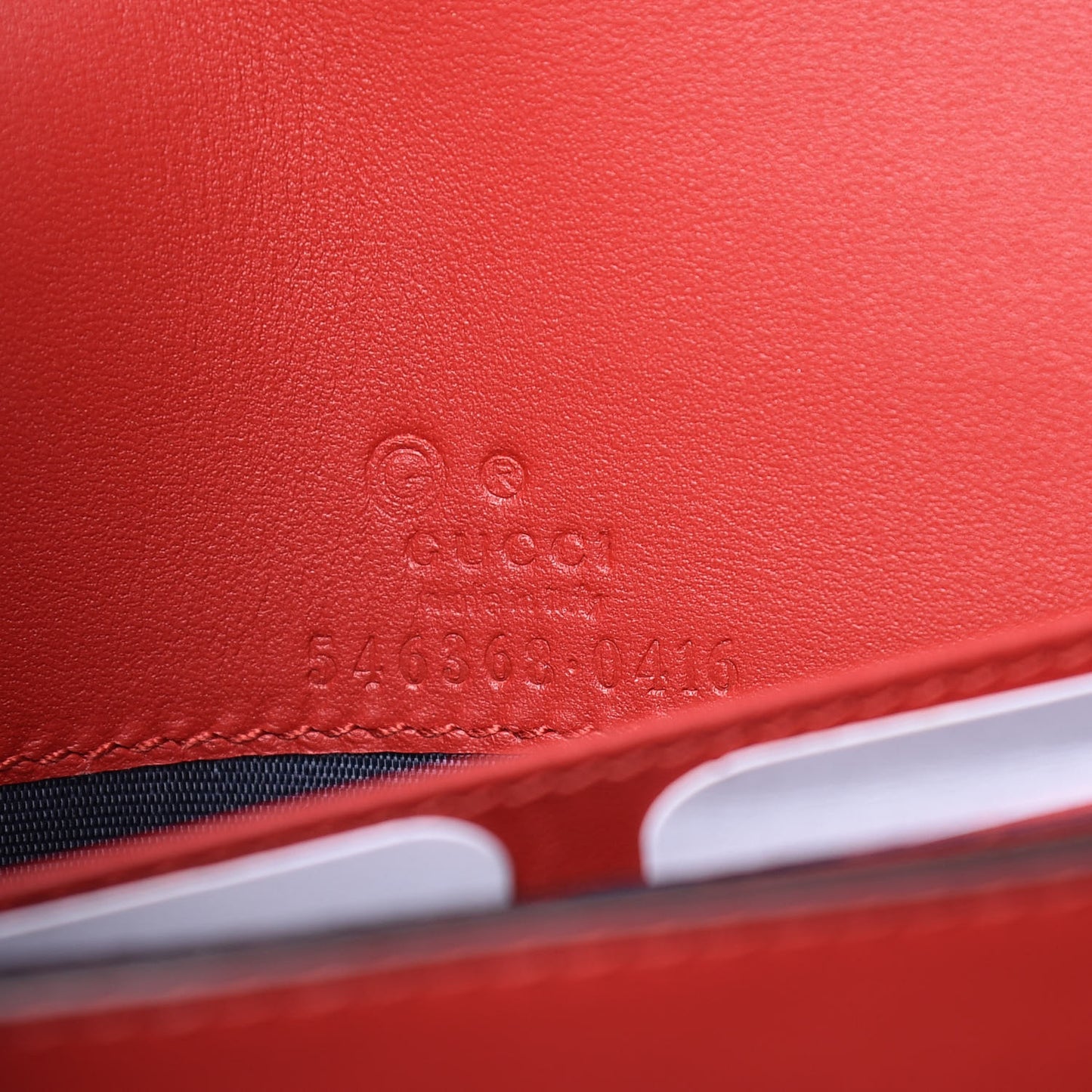GG Supreme Monogram Blooms Chain Wallet Blue