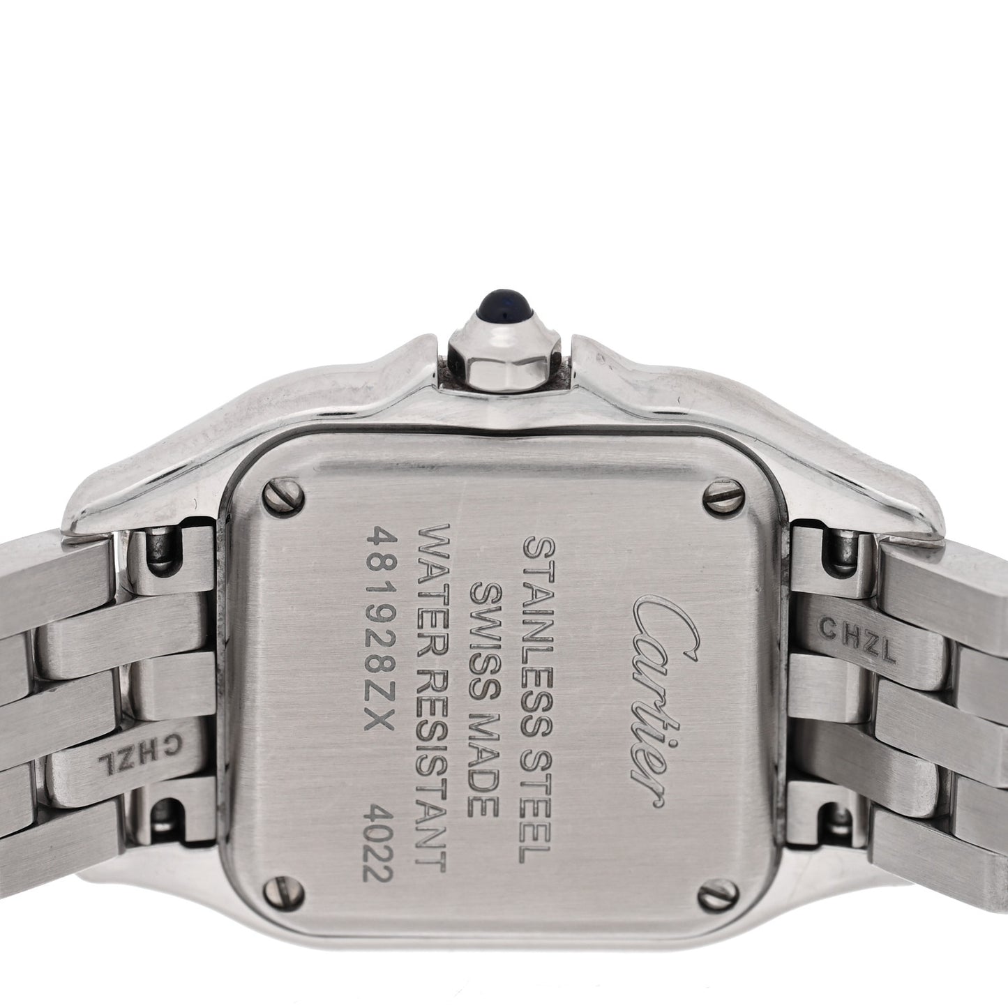 Stainless Steel Diamond 22mm Panthere Quartz Watch