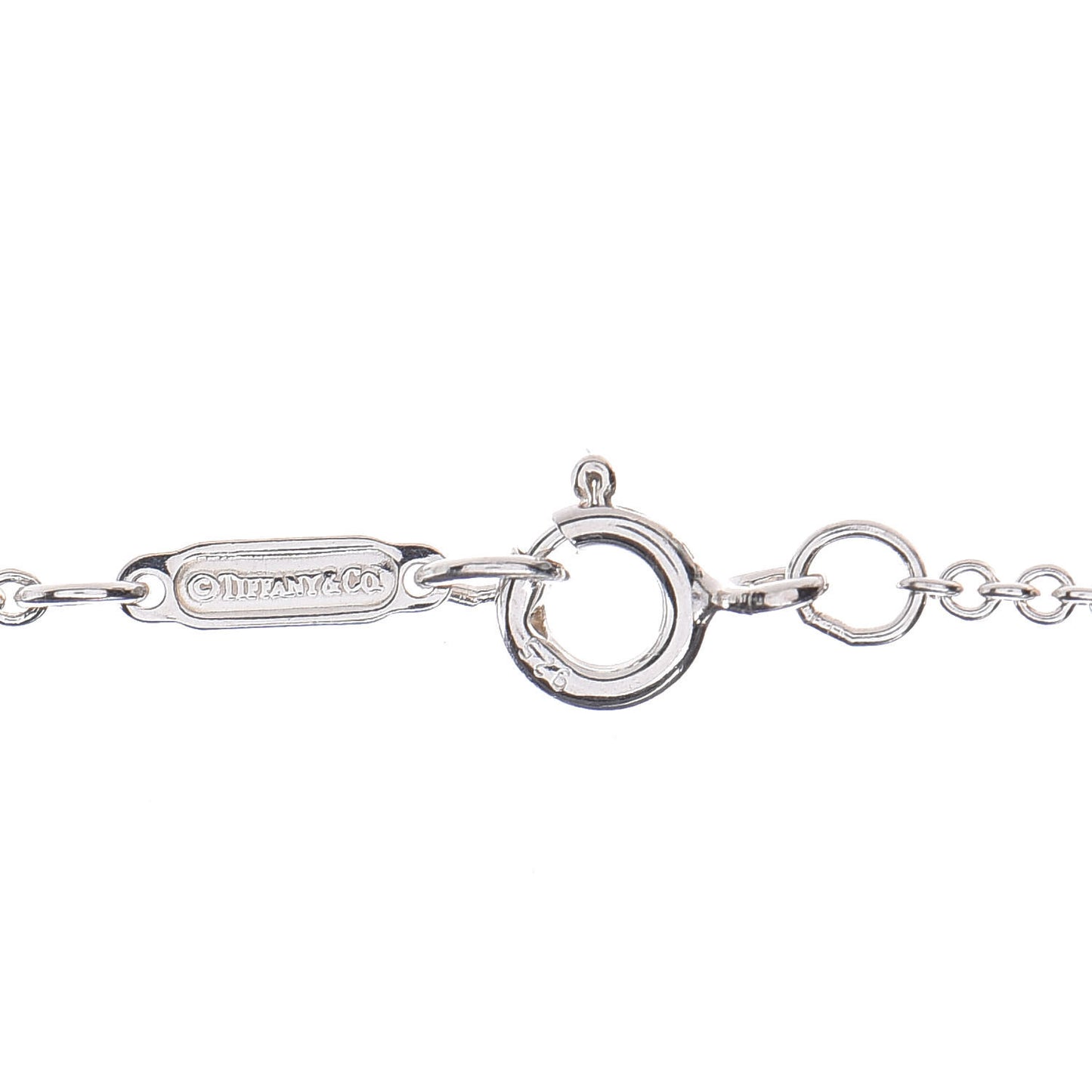 Sterling Silver 1837 Interlocking Circles Pendant Necklace
