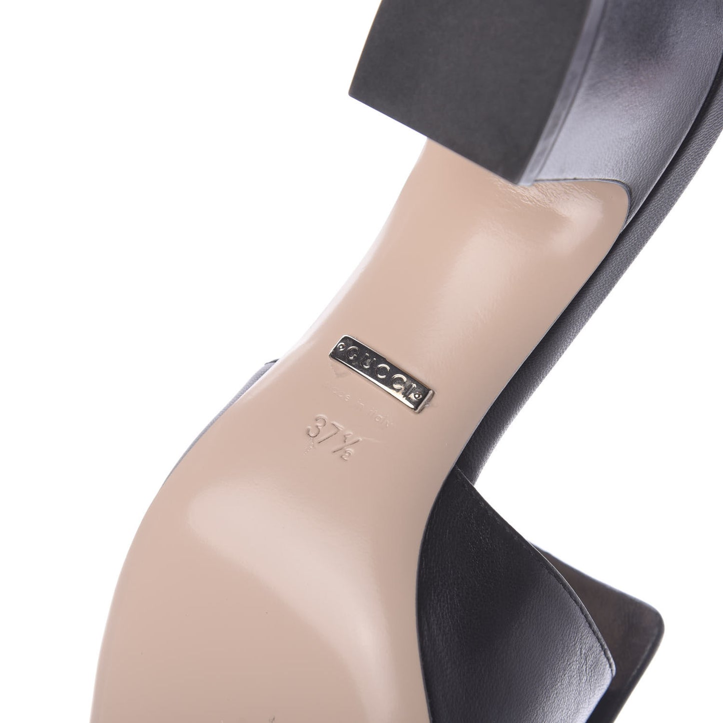Malaga Kid Crystal Square G Madelyn 60mm Mules 37.5 Black