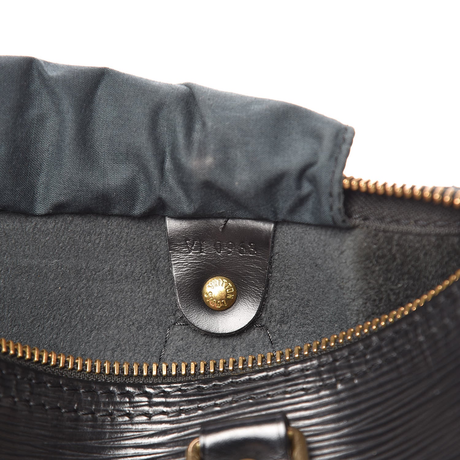 Louis Vuitton Epi Speedy 25 Black 7 of 17