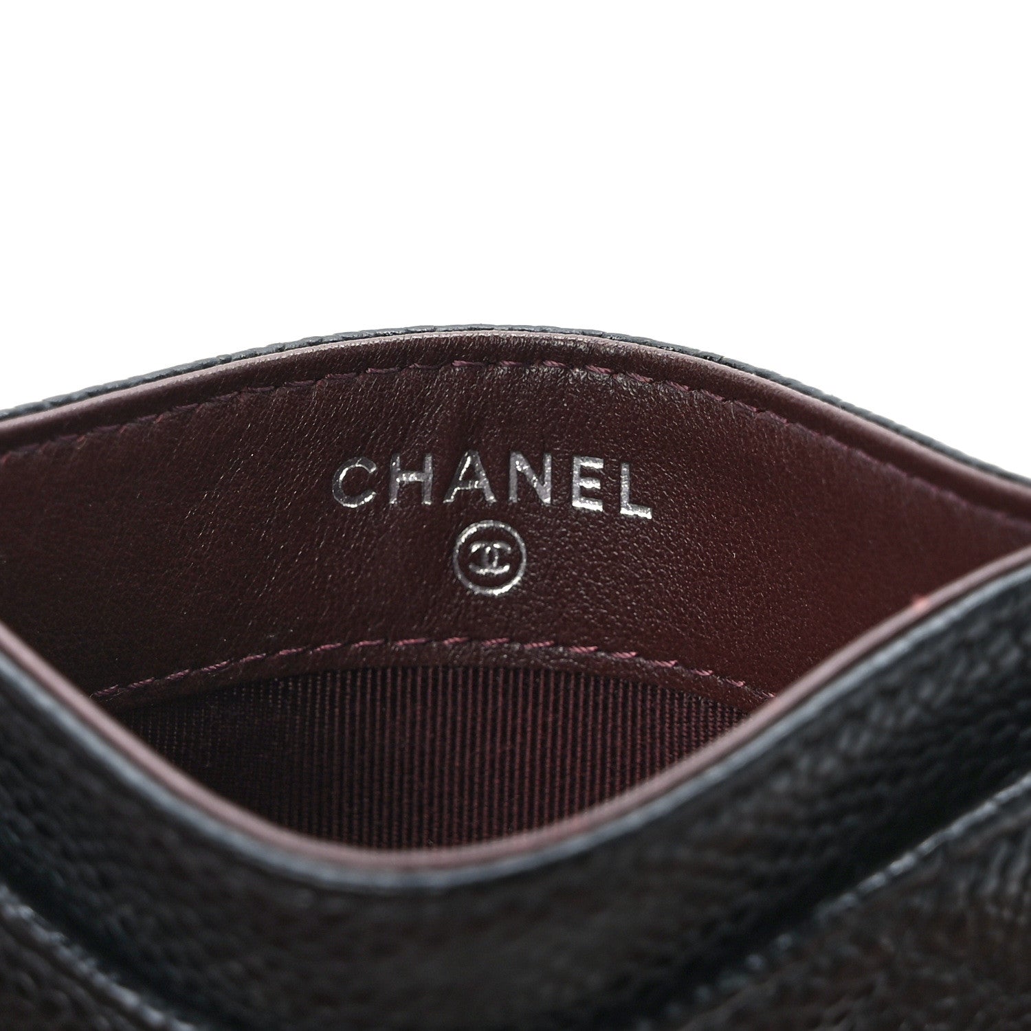 Chanel Caviar Quilted Card Holder Black 6 of 8