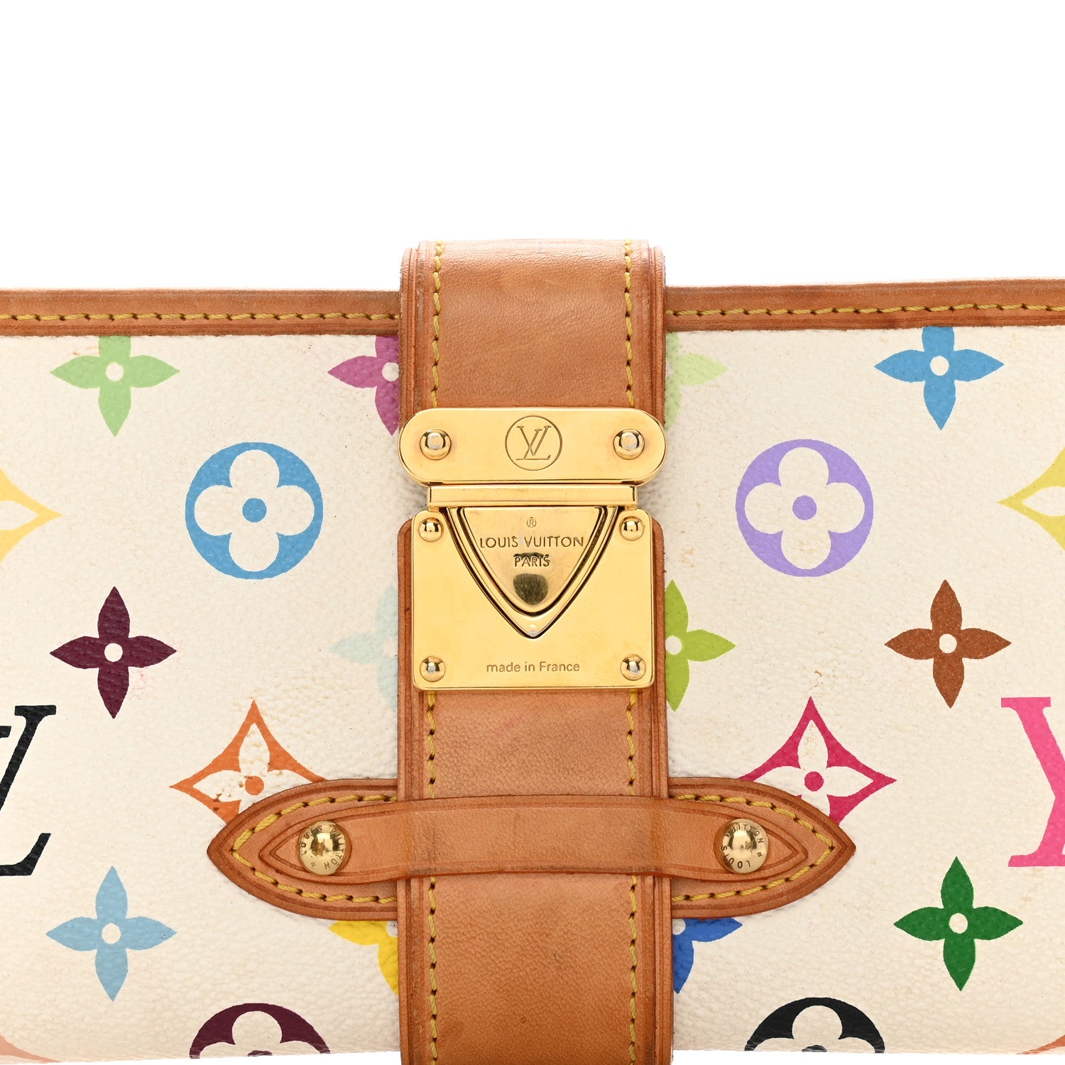 Louis Vuitton Monogram Multicolor Shirley White 5 of 11