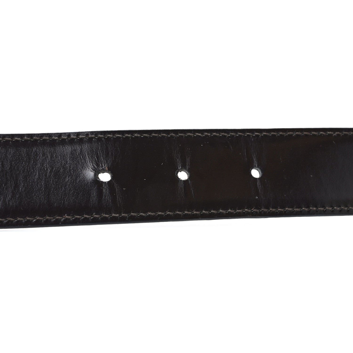 Gucci Calfskin Reversible G Buckle Belt 70 28 Black 4 of 4