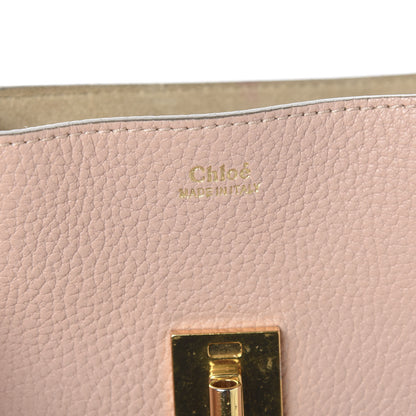 Chloe Grained Lambskin Mini Drew Shoulder Bag Cement Pink 6 of 8
