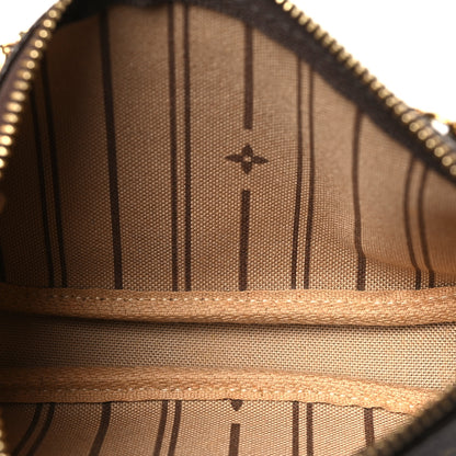 Louis Vuitton Monogram Complice Trunks and Bags Mini Pochette Accessories Beige 5 of 10