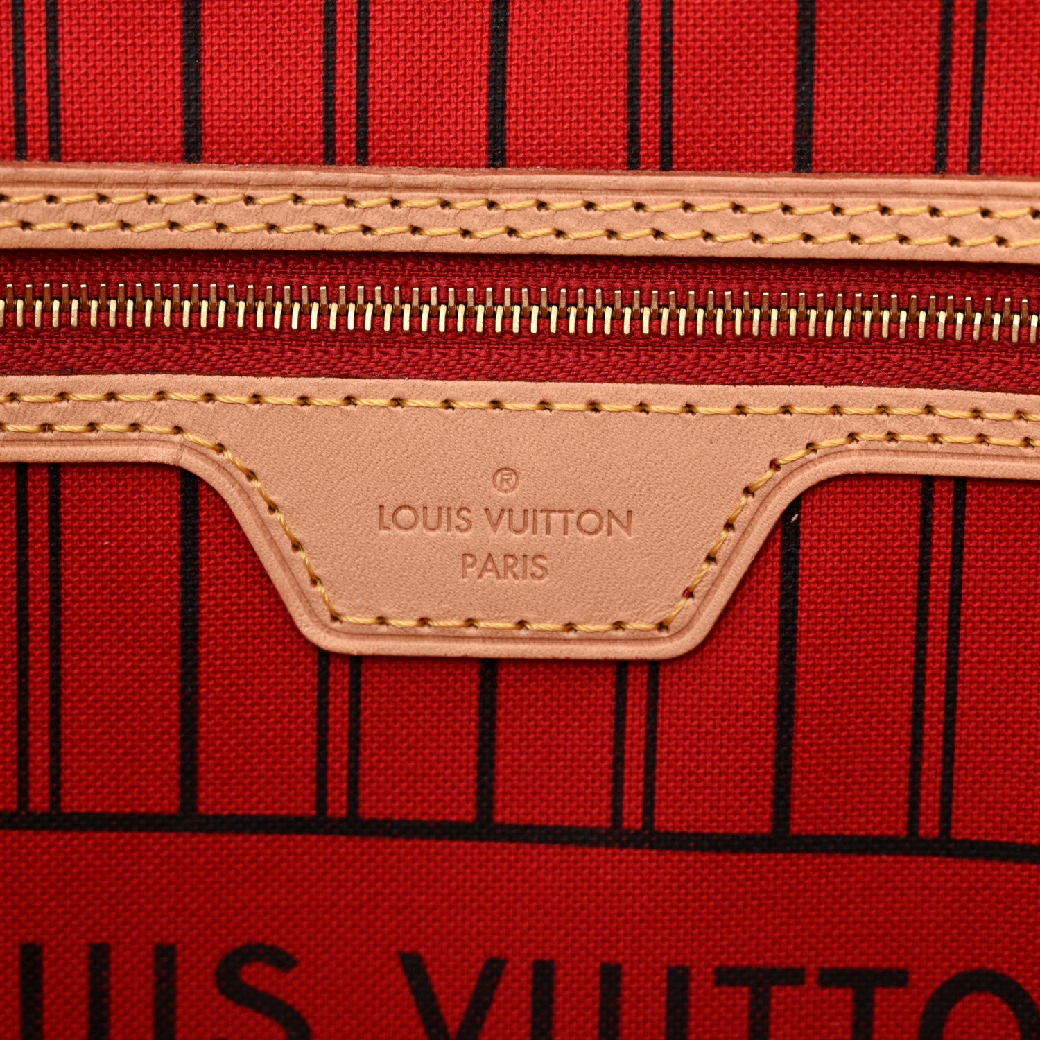 Louis Vuitton Monogram Neo Neverfull MM Cherry 6 of 11