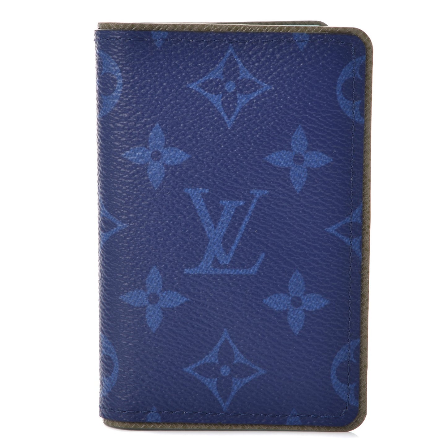 Monogram Pocket Organizer Pacific Blue