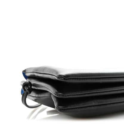 Celine Smooth Lambskin Trio Flap Black 9 of 10
