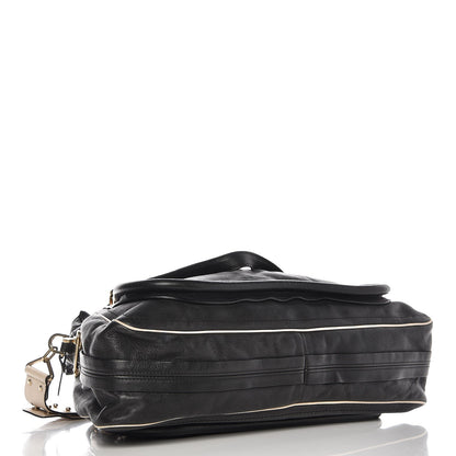 Chloe Calfskin Large Paraty Black 4 of 7