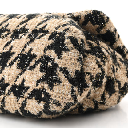 Chanel Tweed Maxi Chanel 19 Flap Beige Black 10 of 10