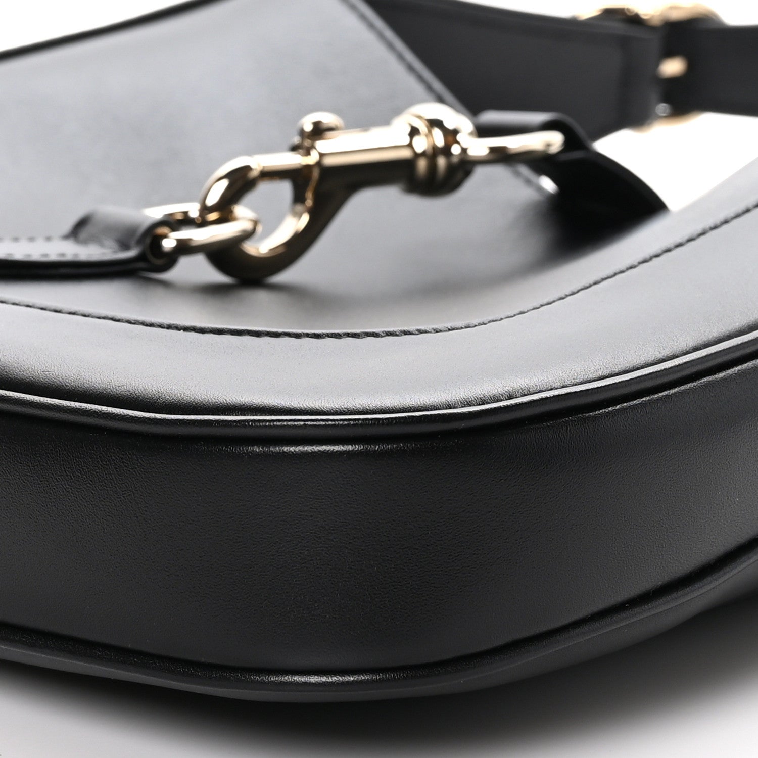 Gucci Calfskin Small Jackie Shoulder Bag Black 8 of 8