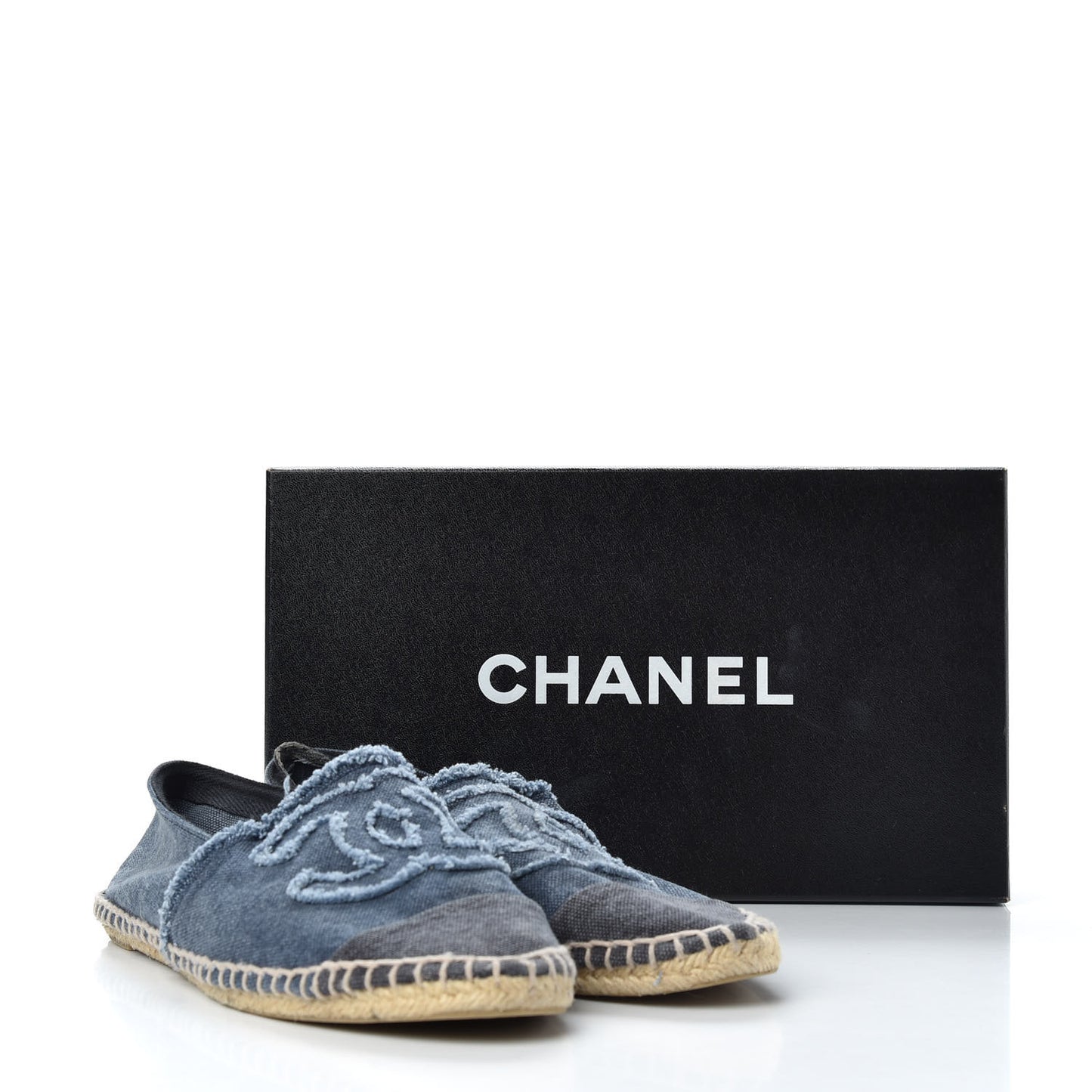 Linen CC Espadrilles 39 Blue