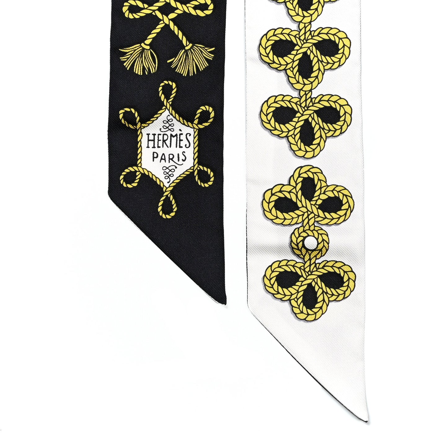 Silk Galons Et Brandebourg Twilly Black Gold White