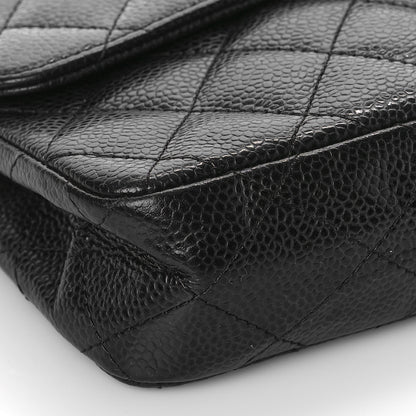 Chanel Caviar Quilted East West Flap Black 8 of 10