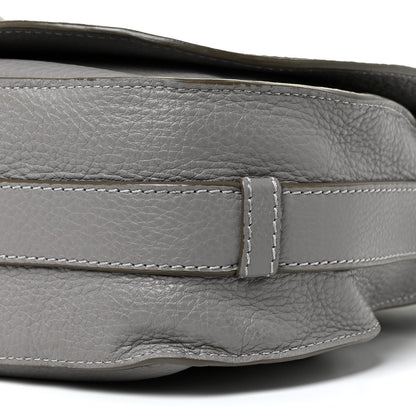 Chloe Calfskin Medium Marcie Round Crossbody Bag Cashmere Grey 10 of 11