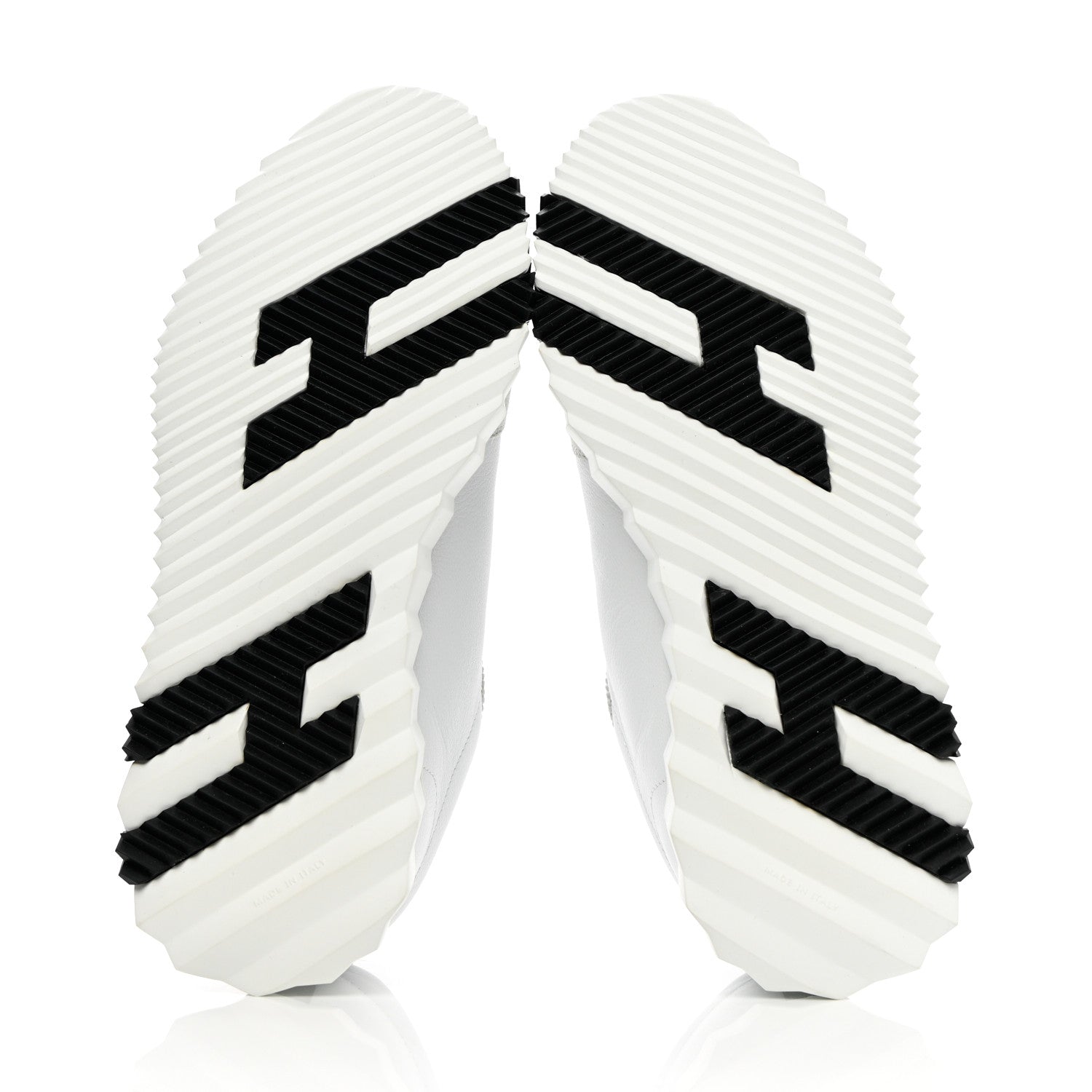 Hermes Goatskin Suede Bouncing Sneakers 38 White 5 of 11