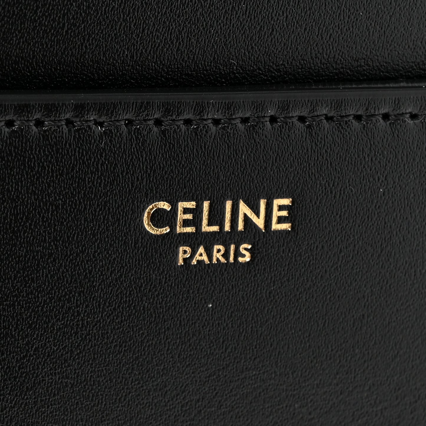 Satinated Calfskin Medium Besace 16 Black