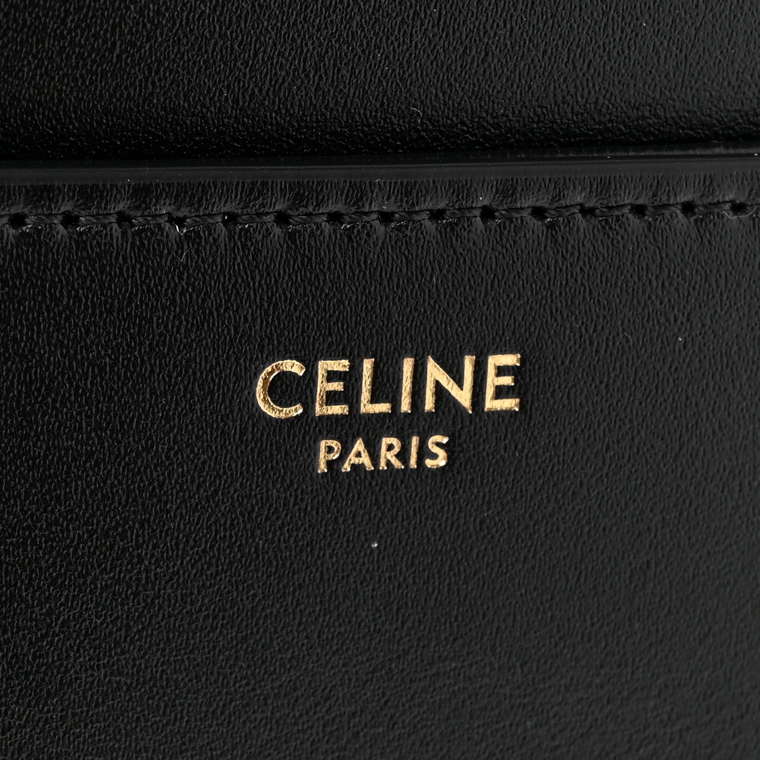 Celine Satinated Calfskin Medium Besace 16 Black 6 of 12