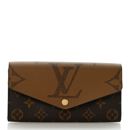 Louis Vuitton Reverse Monogram Giant Sarah Wallet 1 of 9
