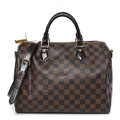 Louis Vuitton Damier Ebene Speedy Bandouliere 30 1 of 9