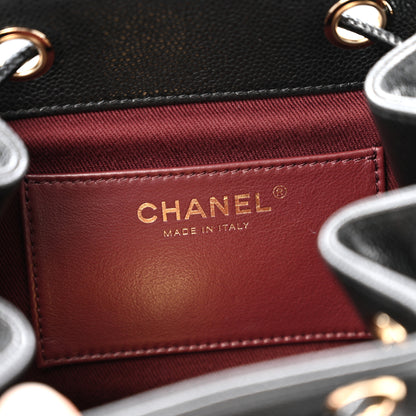 Chanel Caviar Quilted Mini Business Affinity Backpack Black 6 of 11