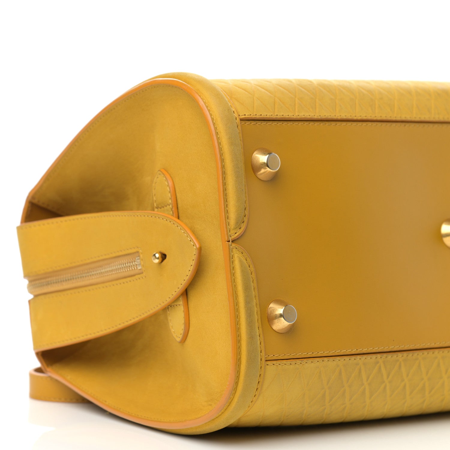 Alexander McQueen Suede Calfskin Heroine Yellow 10 of 18