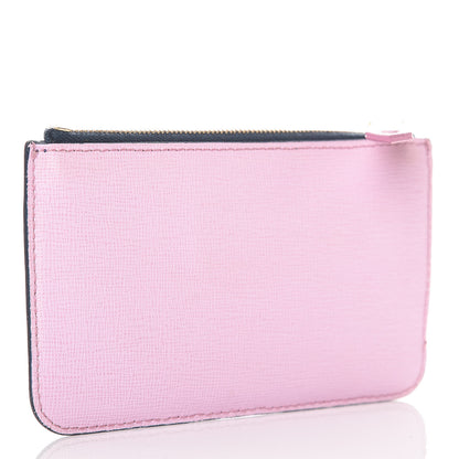 Fendi Vitello Elite Crystal Eye Monster Coin Pouch Key Case Cobalt Multicolor 3 of 9