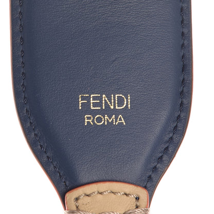 Fendi Vitello Century Plexiglass Bi-Color Studded Strap You Amido Blu Scuro 3 of 7