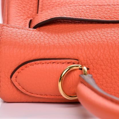 Hermes Togo Kelly Retourne 28 Orange Poppy 15 of 31