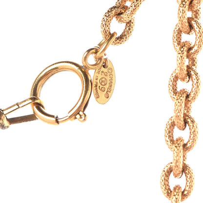 Chanel CC Heart Chain Pendant Necklace 6 of 7