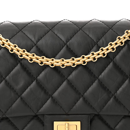 Chanel Aged Calfskin Quilted 2.55 Reissue 226 Flap Black 8 of 11