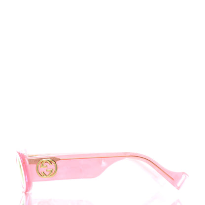 Gucci Acetate Oval Sunglasses GG0517S Pink 3 of 7