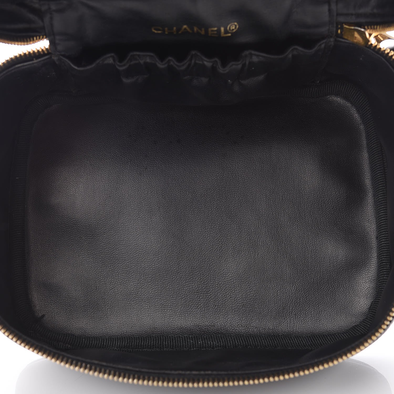 Chanel Caviar Vanity Cosmetic Case Black 5 of 14