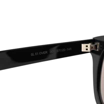 Saint Laurent Acetate Square Sunglasses SL 51 Black 5 of 8