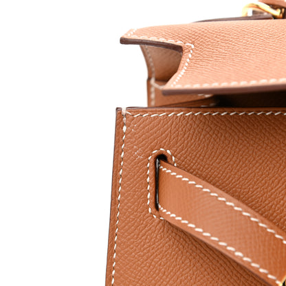 Hermes Epsom Kelly Sellier 28 Gold 11 of 13