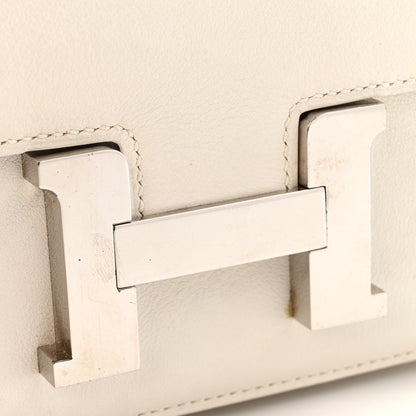 Hermes Swift Constance 18 White 12 of 16