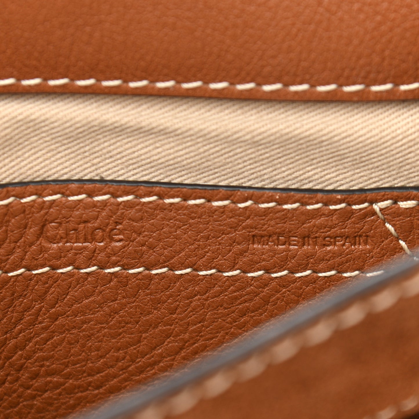 Suede Calfskin Stitched Small Marcie Round Crossbody Bag Tan