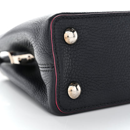 Louis Vuitton Taurillon Capucines BB Cobalt Fuchsia 9 of 12