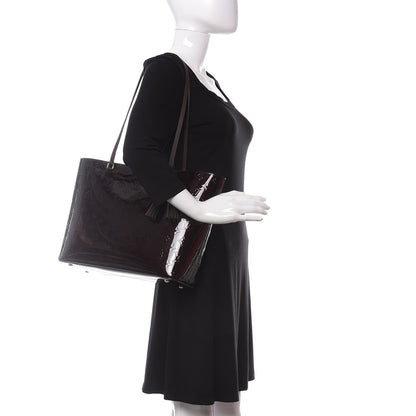 Louis Vuitton Vernis Long Beach MM Amarante 2 of 10