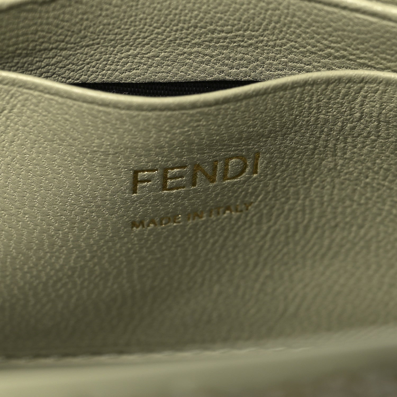 Fendi Stingray Mini Baguette Sage Green 6 of 10