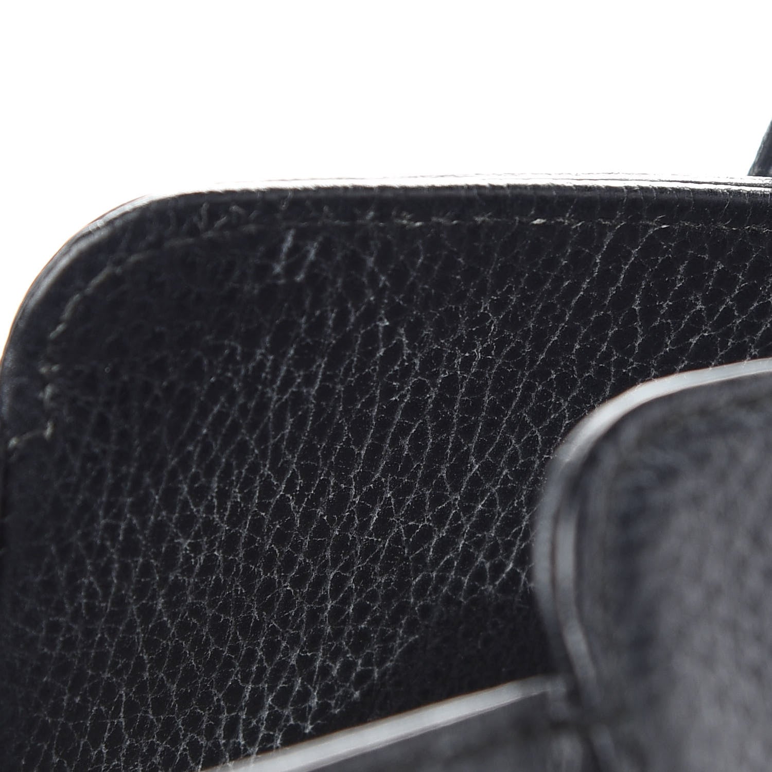 Gucci Pebbled Calfskin Medium Swing Tote Black 10 of 14